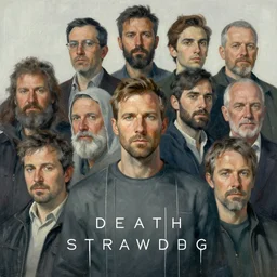 death stranding clifford unger portrait, style by simon bisley, ismail inceoglu, wadim kashin, filip hodas, benedick bana, and andrew atroshenko.