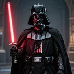 “ darth vader taking off his mask”