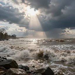 tsunami floods the ivano - frankivsk