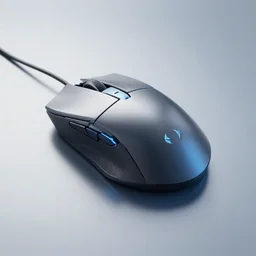gaming mouse from future, octane render, 4k, product