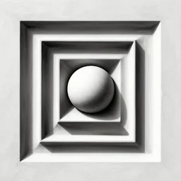 trypophobia in the style of M.C. Escher
