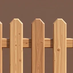 a close up of a wooden fence with a brown background, a digital rendering by richard benning, pixabay, american scene painting, matte background, prerendered graphics, repeating pattern