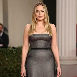 margot robbie in a beautiful skirt, highly detailed, very realistic, 4k, hd, sharp