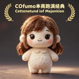 cute fumo plush of a tiny girl with incredible ambitions