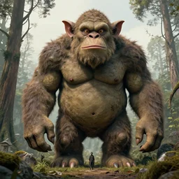 a gigantic troll by brian ground