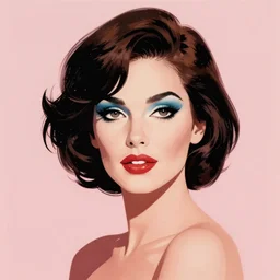 art by patrick nagel, 4k