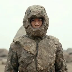 film still of the rock in a rock costume