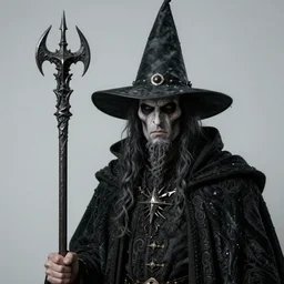 Witch King Portrait in the style of Peter Mohrbacher, 4k high detail
