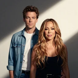 Wayne's World poster starring Mike Myers and Mariah Carey