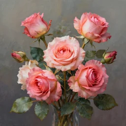 beautiful roses art