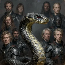 cinematic portrait, snake from metal gear, from left, head and chest only, dark fantasy fetures, desaturated, tim hildebrandt, wayne barlowe, bruce pennington, donato giancola, larry elmore, oil on canvas, masterpiece, trending on artstation, featured on pixiv, cinematic composition, dramatic pose, beautiful lighting, sharp, details, hyper - detailed, hd, hdr, 4 k, 8 k