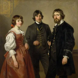 a painting in the style of william henry millais and in the style of tim hildebrandt.