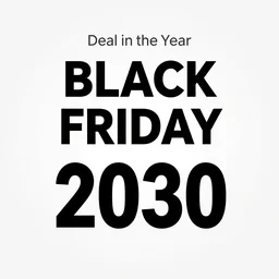 best black Friday deals in the year 2030