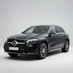 mercedes w 2 0 4 2 5 0 in black, photo from advertisement, 8 k hyper realism