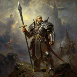 warcraft artwork painting by albert bierstadt, cinematic composition