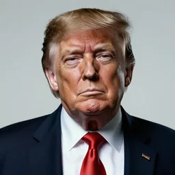 Portrait by H.R.Giger of  Donald Trump degenerated abomination, photo-realistic, 2K, highly detailed