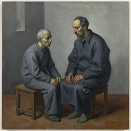 A painting of alziehmers by Diego Gisbert Llorens.