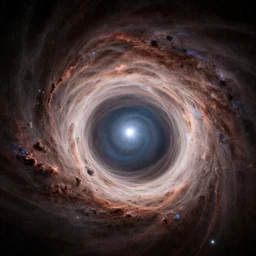photograph of a wormhole, interstellar, hypermaximalist, worm hole, astrophotography, NASA, 4K, Detailed, HDR