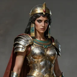 epic portrait of a creapy female warrior in sumerian armor, greek mythology, intense, an ultrafine hyperdetailed illustration by kim jung gi, irakli nadar, ray harryhausen, sharp focus, bright colors, high fantasy, airbrush, d & d, night, unreal engine 5, global illumination, radiant light
