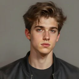 a portrait of a handsome young man, highly detailed, digital painting, trending on artstation
