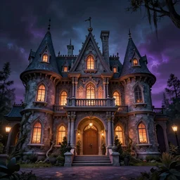 the haunted mansion at disneyland designed by i. m. pei