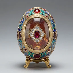 a beautiful faberge egg