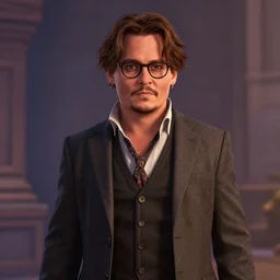 johnny depp as a pixar character