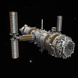 Space Station The Ellipse, Minecraft screenshot