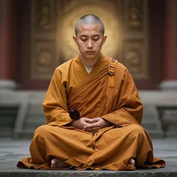 enlightened monk