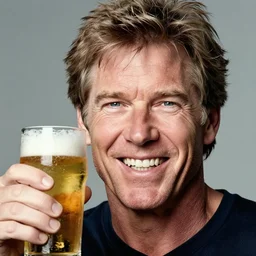 portrait of harrison ford cheering beer, photography by steve mccurry and david lazar, volumetric lighting, very detailed face, artstation, press, magazine