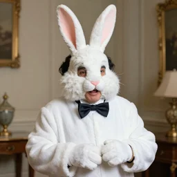 Danny DeVito as the easter bunny
