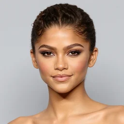 photographic portrait by Andy Gotts of Zendaya, closeup, sigma 85mm f/1.4, 15mm, 35mm, 4k, high resolution, 4k, 8k, hd, full color