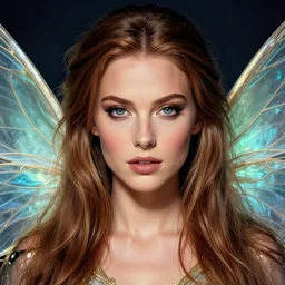 denise richards as a fairy with wings, hyper realistic face, beautiful eyes, fantasy art, in the style of greg rutkowski, illustration, epic, fantasy, intricate, hyper detailed, artstation, concept art, smooth, sharp focus, vibrant