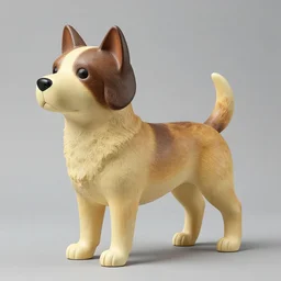 a studio photo of a dog statue designed by yoshitaka amano, gaston bussiere