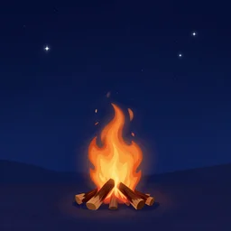 a campfire under a sky full of stars, sense of longing, rule of thirds, clever design, decorative modern graphic design collage border, by hannah hoch and jesse treece and christian jackson and josh brill