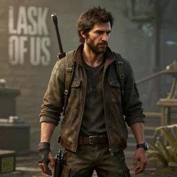 Joel from the last of us unreal engine 5, ultra detailed, detailed, realistic