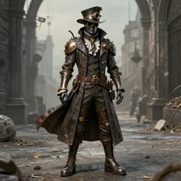 steampunk plague doctor