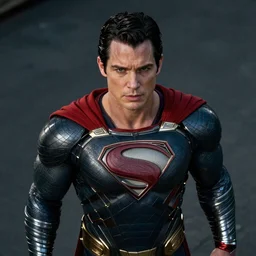 a potrait of Chris evan as Man of steel and full armour by Zack Snyder, 8k photorealistic, cinematic lighting, HD, high details, dramatic, trending on artstation, view from above