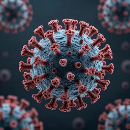 photorealism of Coronavirus disease (COVID-19) is an infectious disease caused by the SARS-CoV-2 virus. by Diane Arbus depressing, frustrated detailed, high definition chaotic, micro details wide angle lens dark lighting