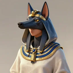 pretty woman wearing an anubis hoodie, highly detailed, artgerm style, artstation, soft light, sharp focus, illustration, character design, concept art