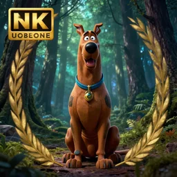 Scooby van in a scary forest, 4k photography award winning,