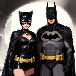 catwoman and batman