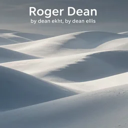 landscape, artwork by roger dean, by dean ellis