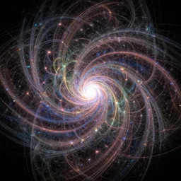 depicts the unifying theory in fractal form. depicting gravity. ultra resolution. high definition. trending on artstation.
