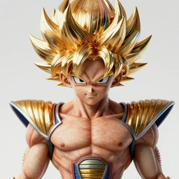 super saiyan warrior, exquisite detail, hyper realism, ornate, voluptuous, exquisite detail, masterpiece, cute face, 4k, art by Donato Giancola and Bayard Wu and WLOP and Artgerm