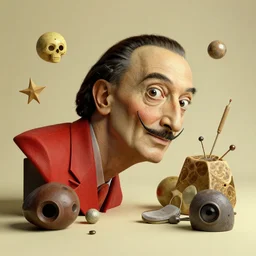 random objects in a surreal and iconic environment by salvador dali, octane render, photorealistic, vray, blender