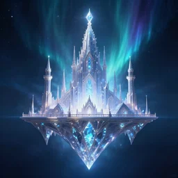 The radiant citadel. Floating in the deep ethereal and pierced by the Auroral diamond
