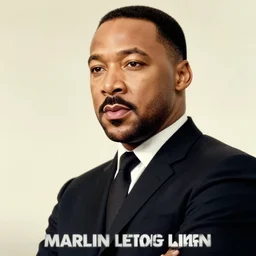 a poster of ryan gosling playing martin luther king in a biopic, 4 k, film footage, highly detailed, movie poster