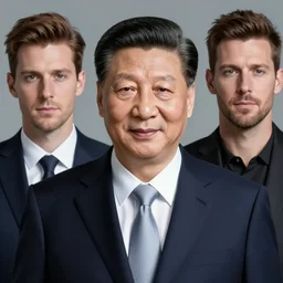 xi jinping, slenderman, xijinping face, by donato giancola and greg rutkowski and wayne barlow