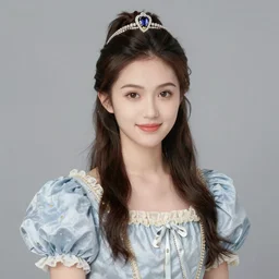 clear photography of a beautiful princess, circa 1 8 5 8